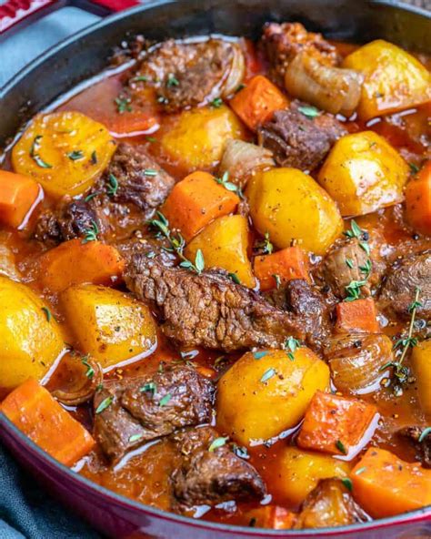 Easy Homemade Beef Stew Healthy Fitness Meals