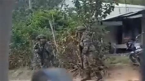 Temor en La Argentina Huila por combates entre el Ejército y disidencias