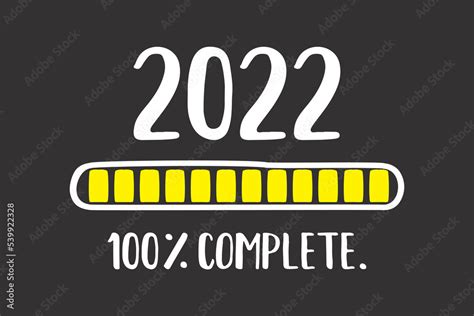 Doodle Download Bar 2022 Complete 100 Percent Sign Design On Black