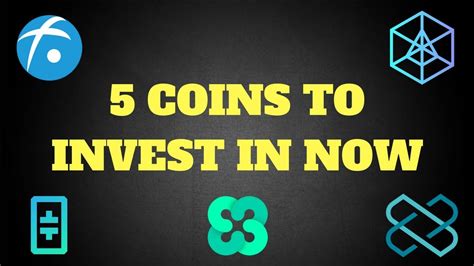 Top Best Coins To Invest In Right Now Youtube