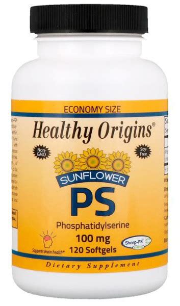 Healthy Origins Sunflower Ps Phosphatidylserine 100 Mg 1source