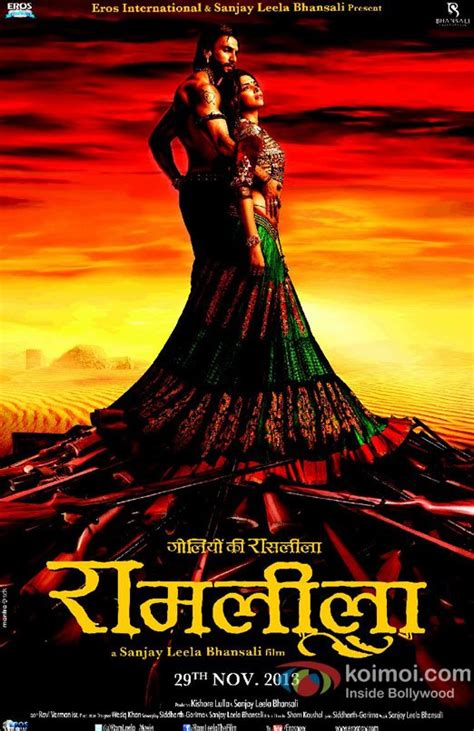 Ranveer Singh Ram Leela Poster