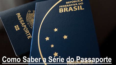 Como Saber A S Rie Do Passaporte Youtube