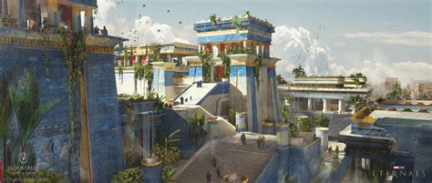 City Of Babylon Eternals Concept Art Association