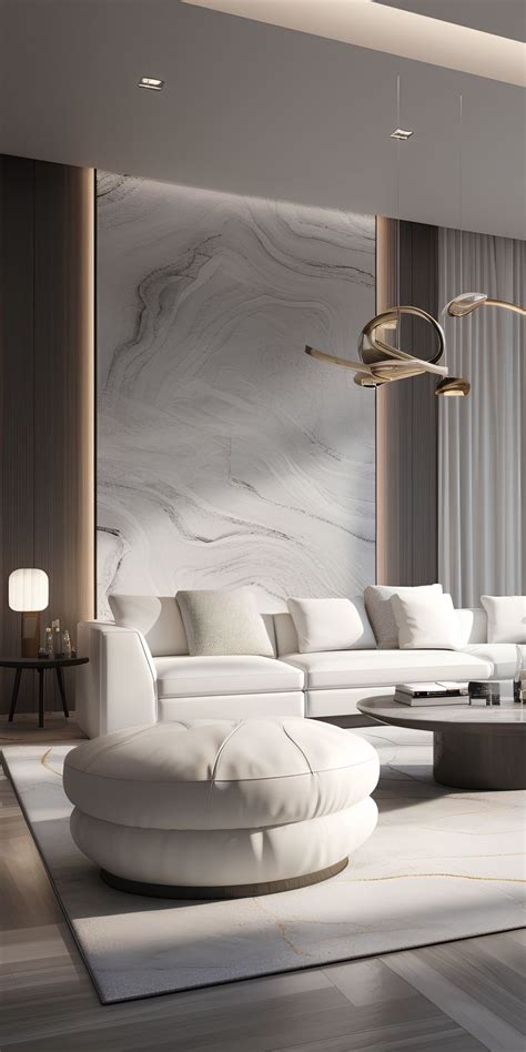 A White Living Room Serves As A Canvas For Endless Design Possibilities