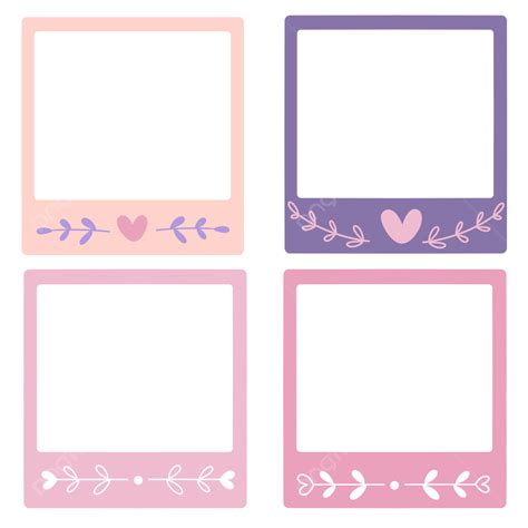 Polaroid Photo Frame Png Picture Love Theme Polaroid Photo Frame