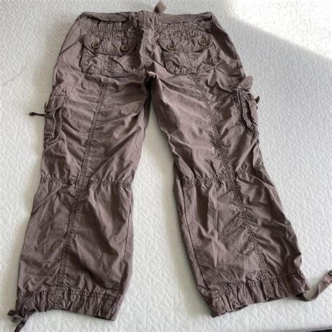 Vintage S Abercrombie Fitch Low Rise Cargo Depop