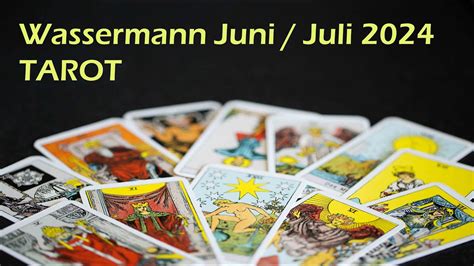 WASSERMANN Juni 2024 Juli 2024 TAROT Springe über Deinen Schatten