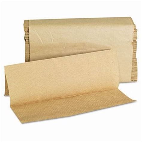 GEN® Multifold Paper Towels, 1-Ply, Brown, 4000 Towels GEN1508