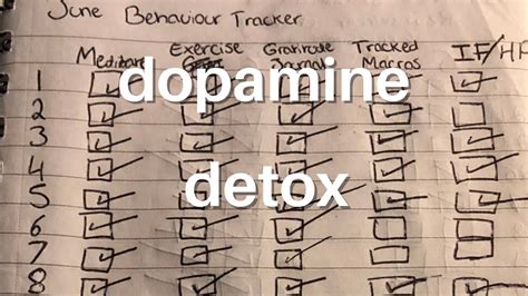 Full Dopamine Detox Guide Gym