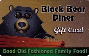 Gift Card: Black Bear Diner (Restaurants, United States of America ...