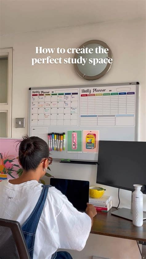 How To Create The Perfect Study Space Study Desk Organization