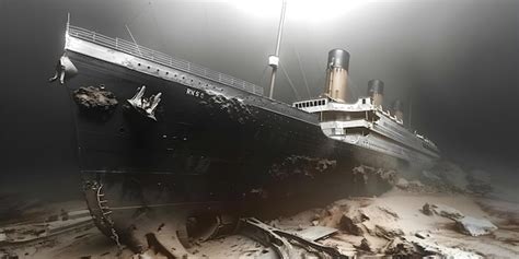 O trágico afundamento do RMS Titanic em um desastre devastadora