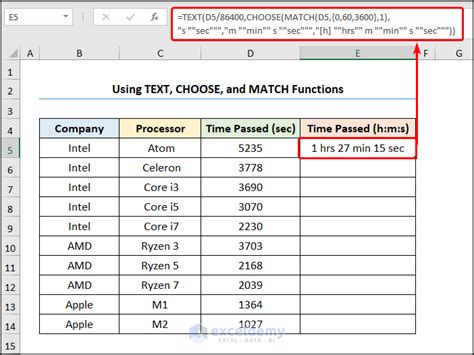 How To Convert Seconds To Hours Minutes Seconds In Excel