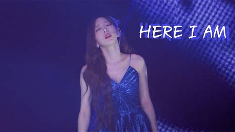 Taeyeon Here I Am The Unseen Concert In Seoul Day 1 200117 YouTube