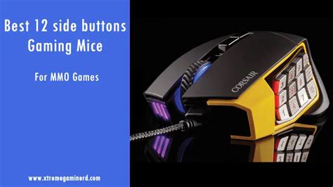 Best Gaming Mouse With 12 Side Buttons Xtremegaminerd