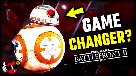 New Heroes Have A Big Impact On Battlefront 2 Star Wars Battlefront 2 Bb 8 And Bb 9e Youtube