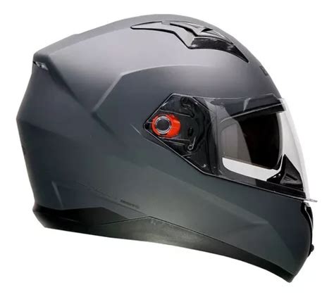 Casco De Moto Bieffe B Classic Cerrado Color Negro Mate Con Casco