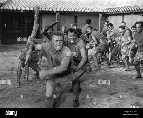 Spartacus Year : 1960 USA Kirk Douglas , John Ireland Director: Stanley ...