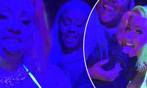 Cardi B Flaunts Impressive Cleavage As She Puts On A Raunchy Display