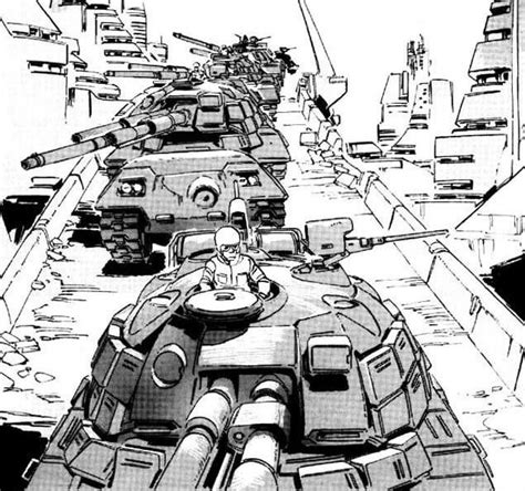 The Admiral A 1 Mbt From Venus Wars Manga 1987 90 By Yoshikazu