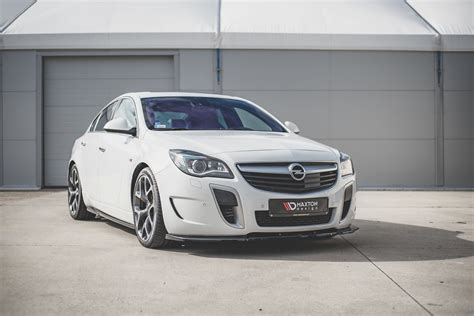 Splitter Przedni V Opel Insignia Mk Opc Facelift Gloss Black