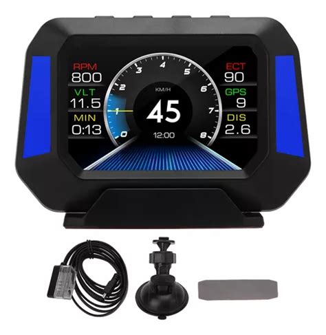 Velocímetro Digital Obd2 Hud Gauge Smart Pantalla De Coche Cuotas