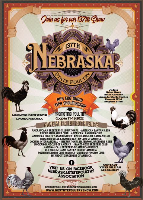 137th Nebraska State Poultry Association Show The American Poultry