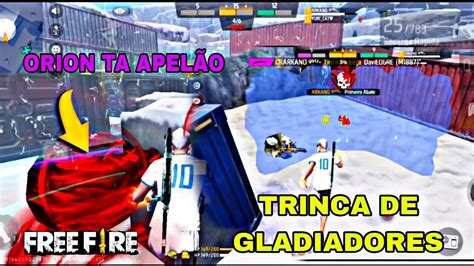 Trinca De Gladiadores Muito Bom Free Fire Youtube