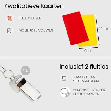 Bukkitbow Scheidsrechter Set Set Met Scheidsrechterkaarten Gele