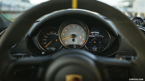 Porsche 718 Cayman Gt4 Rs 2022my Color Racing Yellow Instrument Cluster