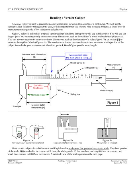 vernier caliper