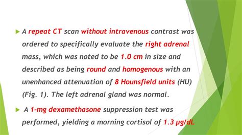 The Evaluation Of Incidentally Discovered Adrenal Masses Ppt Download