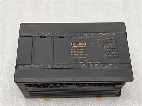 GE FANUC VERSA MAX IC200UDR005 CH MICRO CONTROLLER 100 240VAC