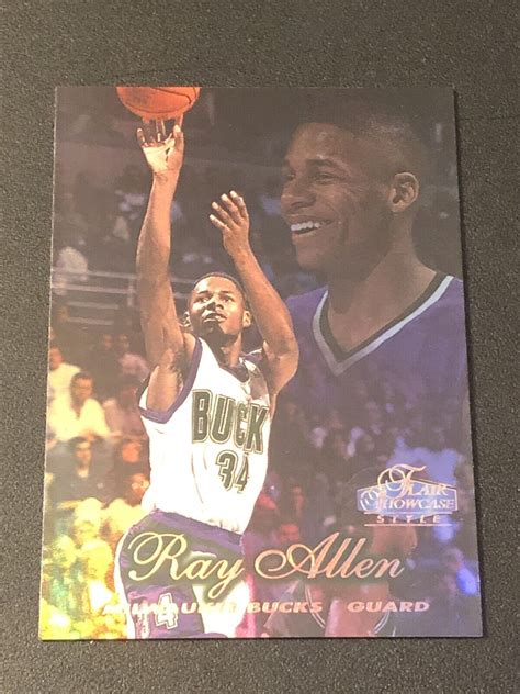 1997 98 Flair Showcase Ray Allen Row 2 Seat 37 EBay