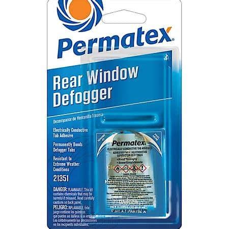 Permatex Rear Window Defogger Tab Repair Kit Quick Easy Fix 21351