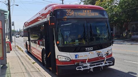 Ride Video TTC 2023 Newflyer Hybrid 7222 35A Jane YouTube