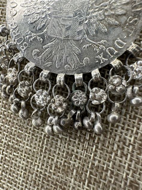 Antique Austria Maria Theresia Silver Thaler Nec Gem