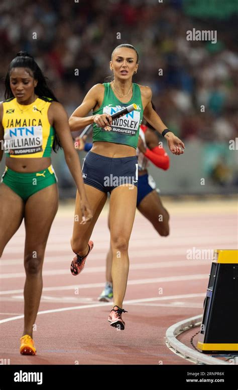 Sharlen Mawdsley Of Ireland Competing In The Womens X M Relay Final