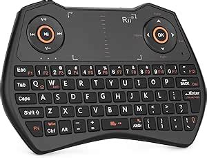 Amazon Rii 2 4GHz Mini Wireless Keyboard With TouchpadQWERTY