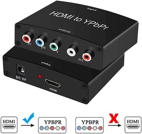 Hdmi To Component Converter Aluminum P Hdmi To Ypbpr Hdmi To Rgb