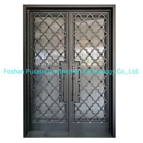 Wrought Iron Patio Doorswrought Iron Doorsteel Door China Villa Wrought Iron Door And