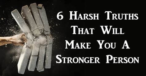 6 Harsh Truths That Will Make You A Stronger Person David Wolfe Shop