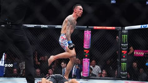 Max Holloway Earns Record Bonus After Stunning Justin Gaethje Ko At Ufc