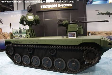 Textron Systems Presents At Ausa Ripsaw M Technology Demonstrator