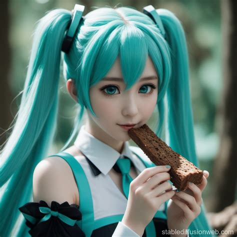 Hatsune Miku Bent Over Wearing A Bikini Prompts Stable Diffusion Online