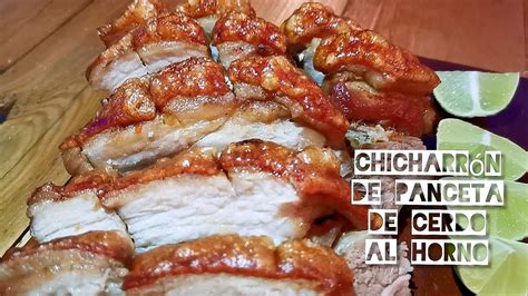 Chicharrón De Panceta De Cerdo Crocante Al Horno Youtube