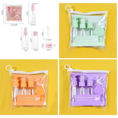 jual ss travel pack set botol mini set  shopee indonesia