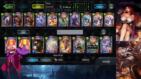 Shadowverse Wu Deck Overview Earth Rite Runecraft Youtube