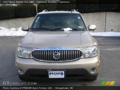 Cashmere Metallic 2007 Buick Rainier Cxl Awd Cashmere Interior